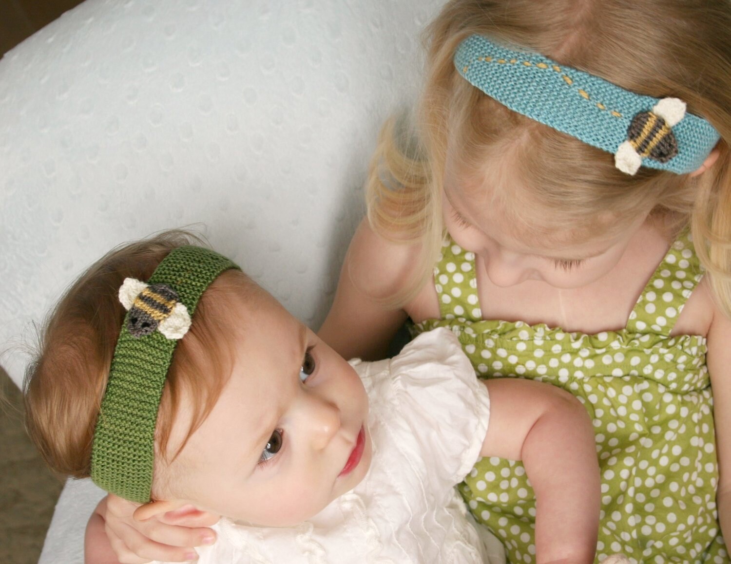 Knit Headband Pattern • The Birds / The Bees Printed Knitting Pattern • Knitting Pattern Gift