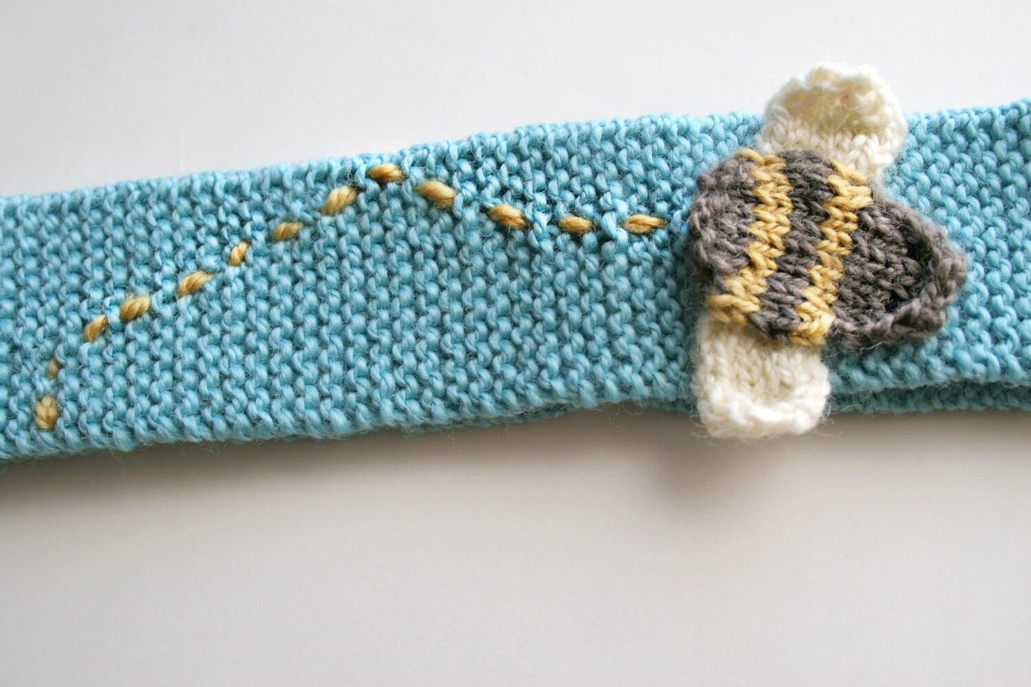 Knit Headband Pattern • The Birds / The Bees Printed Knitting Pattern • Knitting Pattern Gift
