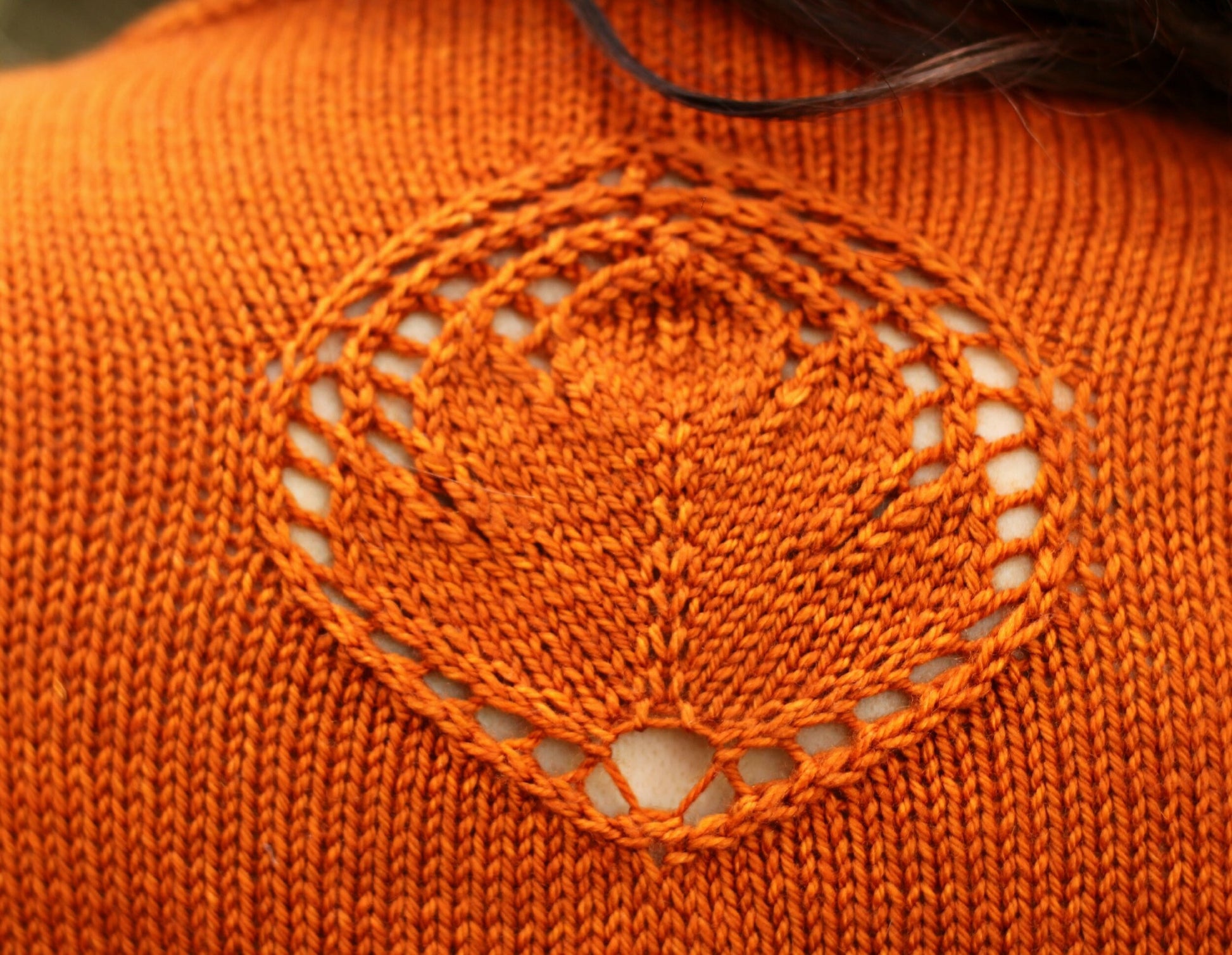 Leaf Motif Cardigan Pattern • Sunlit Autumn Cardigan • Intermediate Knit Pattern PDF