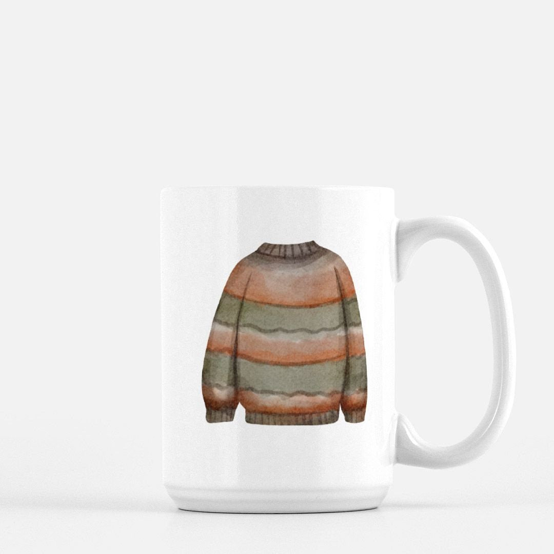Funny Knitting Mug • Be Nice Or I'll Knit You An Itchy Sweater • Clever Knitting Gift