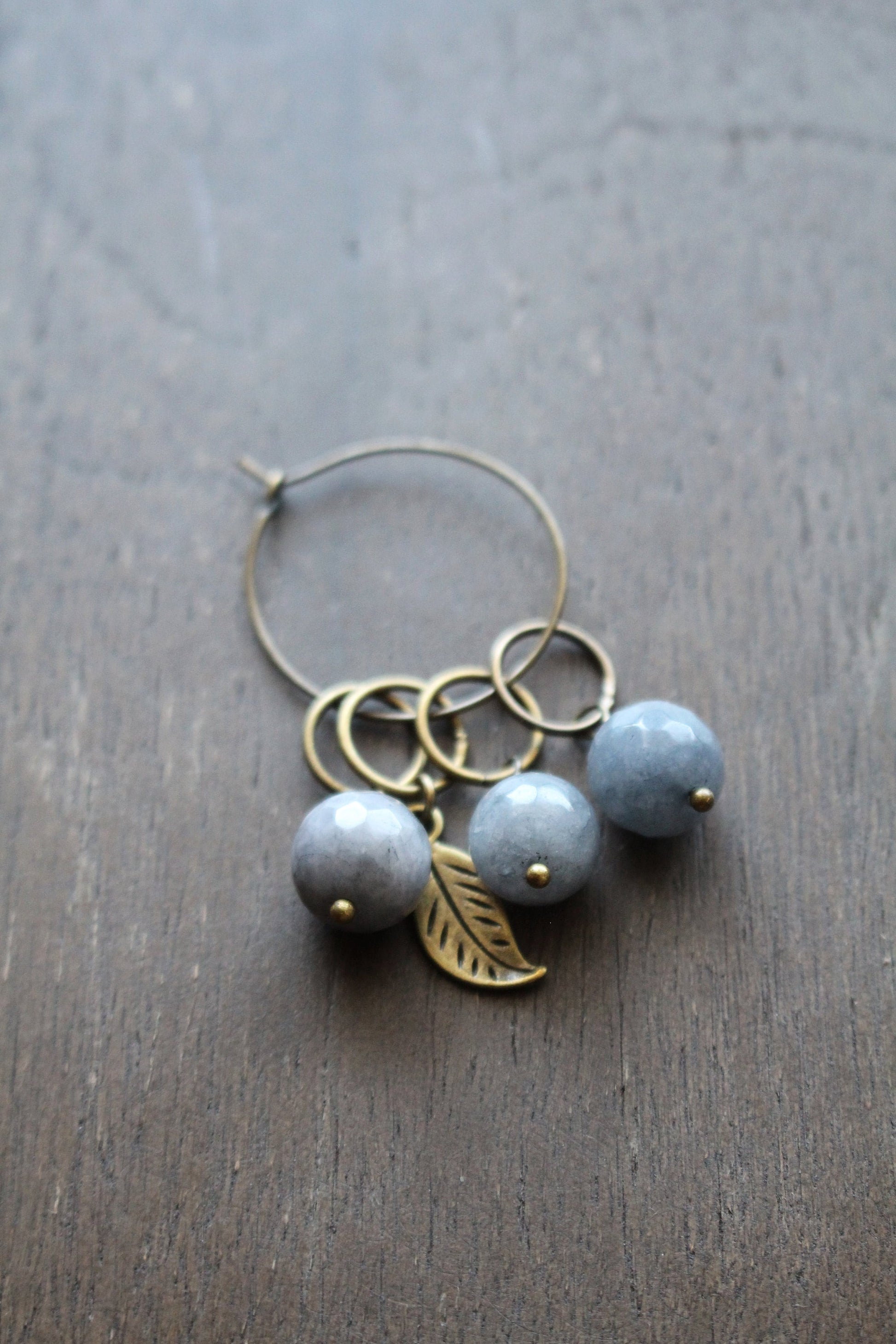 Stitch Markers From Earring Findings · A Stitch Marker · Jewelry on Cut Out  + Keep