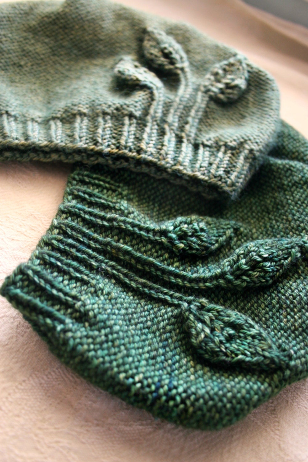 Hat Knitting Pattern • Seedling Knitting Pattern PDF • Intermediate Knit Pattern