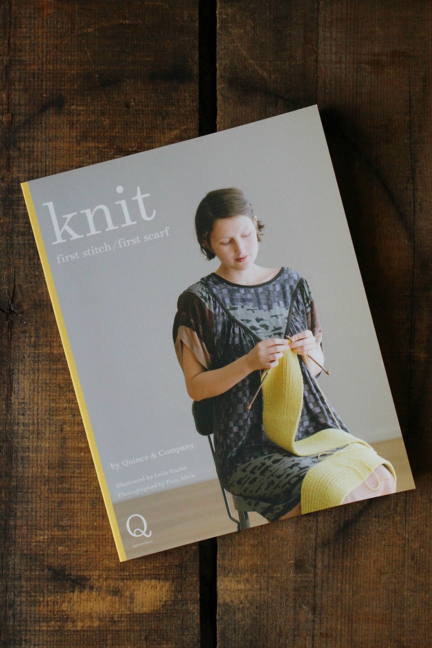 Knit: First Stitch, First Scarf