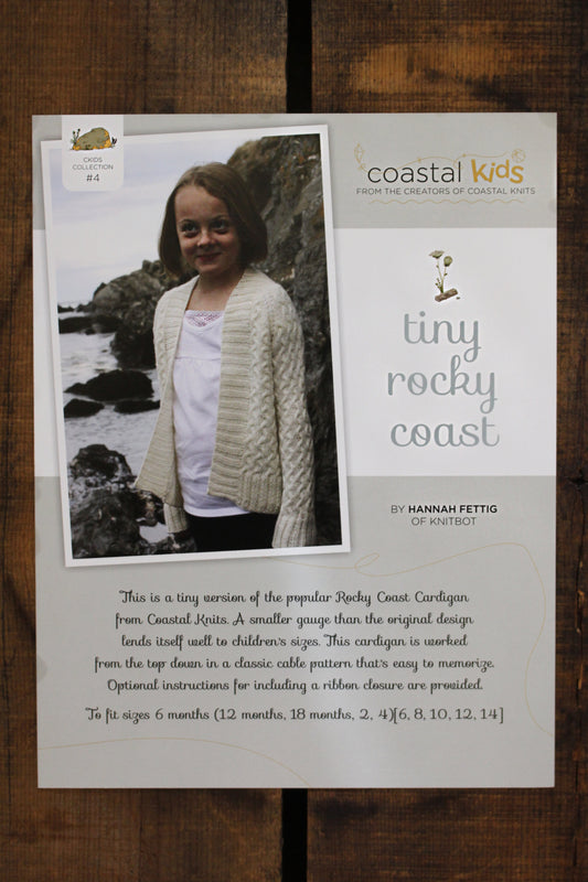 Tiny Rocky Coast Printed Pattern